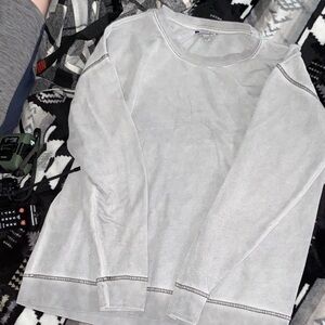 American Eagle Light Gray Pullover